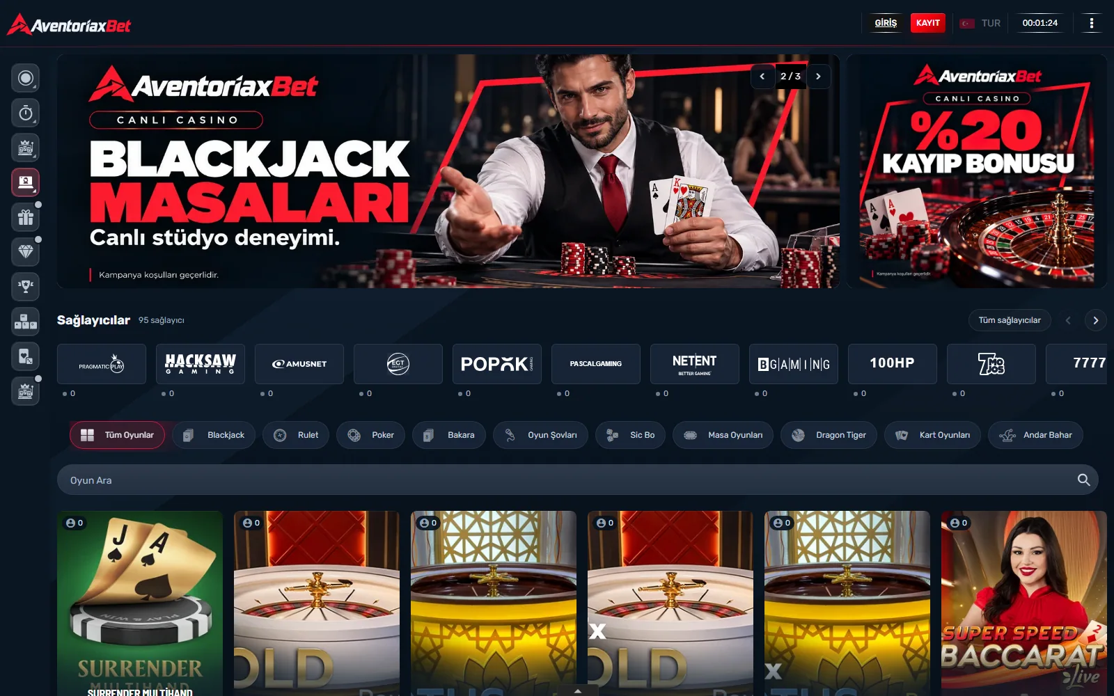 Canlı casino